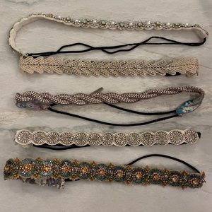anthropologie headbands (individual)